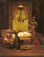 Edouard Frederic Wilhelm Richter - In The Harem